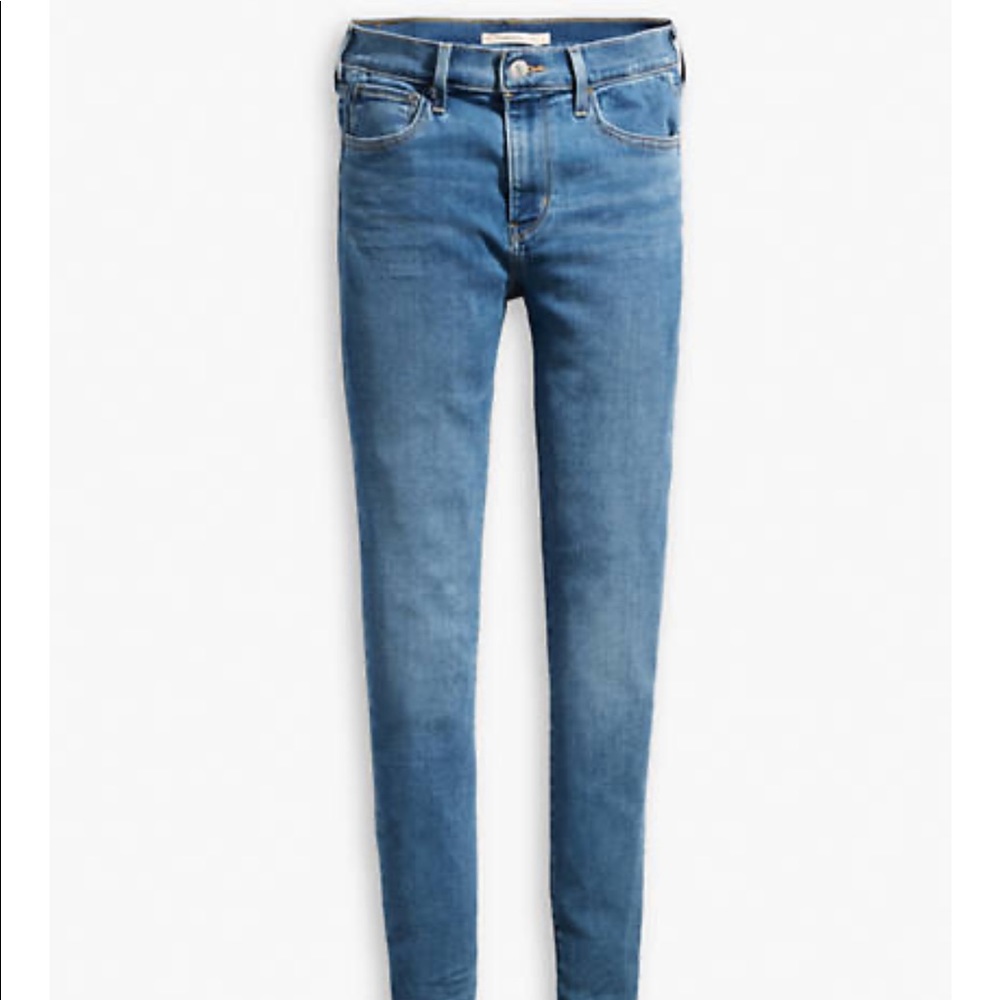 Levi’s 720 High Rise Super Skinny in Blue Bird